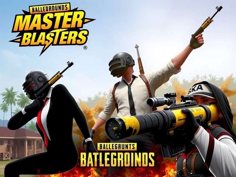 PUBG Master Blasters Official Cover Art PUBG Master Blasters Game Cover